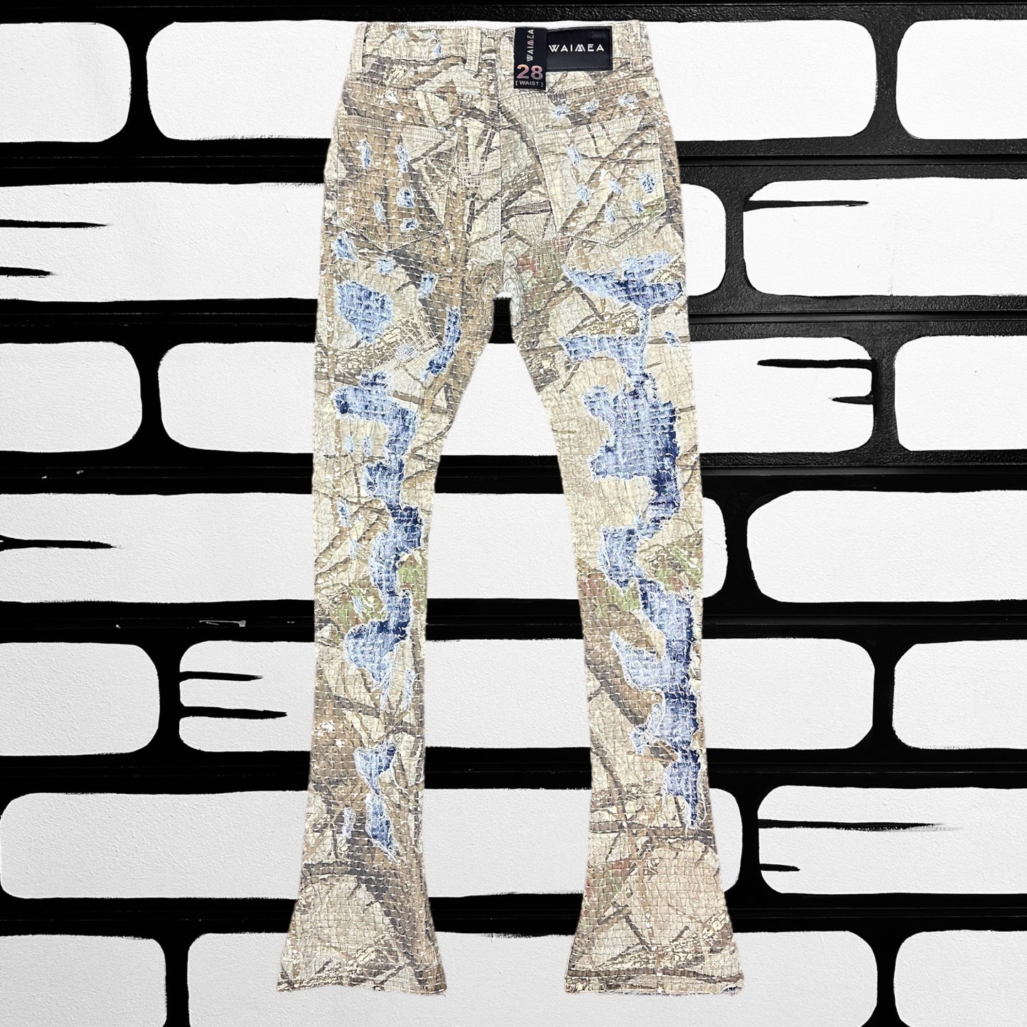 Stitched Fatigues Pants