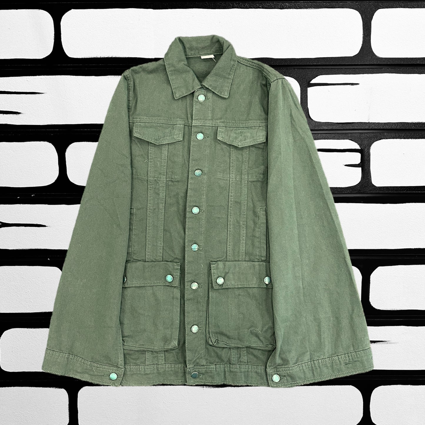 Olive Cape Jacket