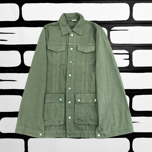 Olive Cape Jacket