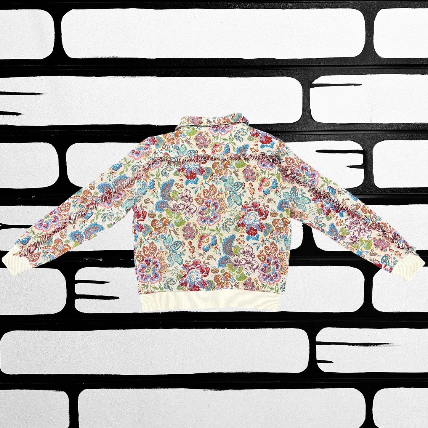 Paisley Tapestry Collar Jacket