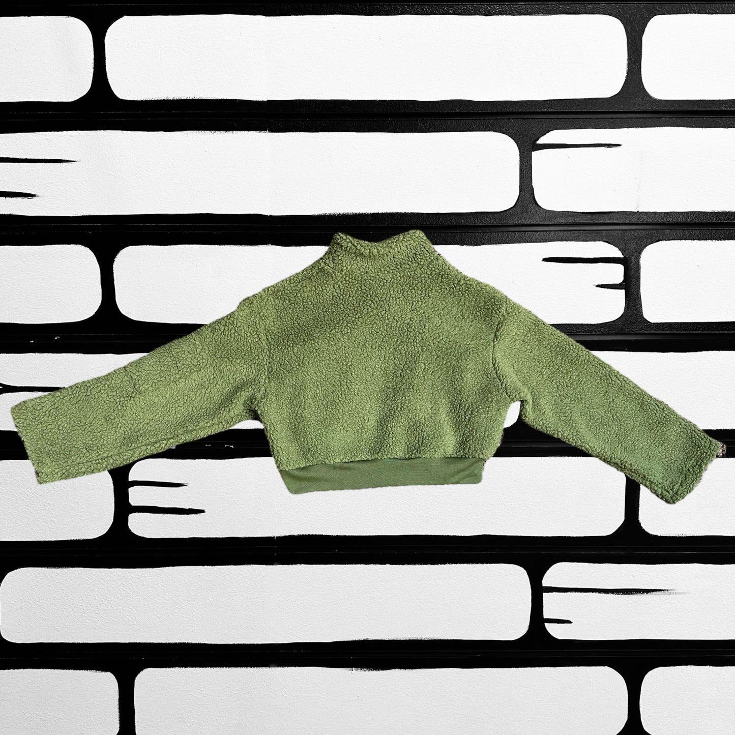 Olive Sherpa Lounge Set