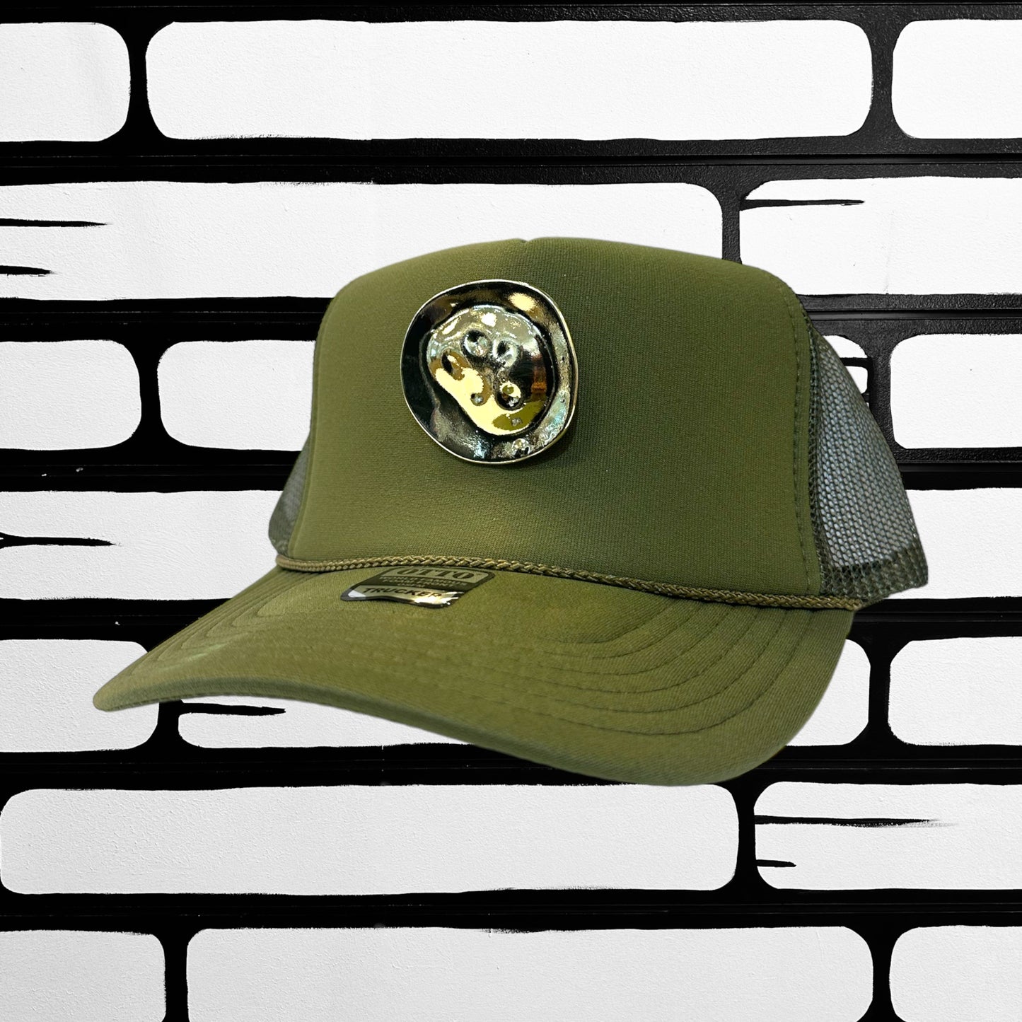 Gold Medallion Baseball Cap