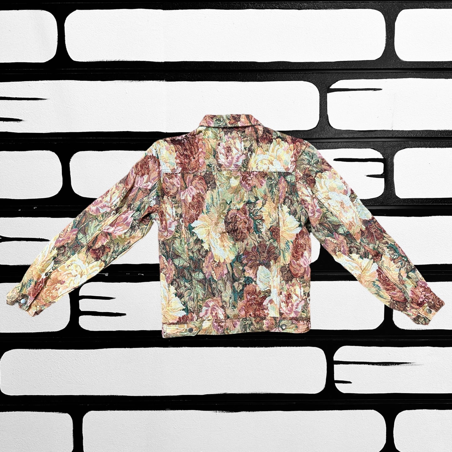 Tapestry Button Up Jacket