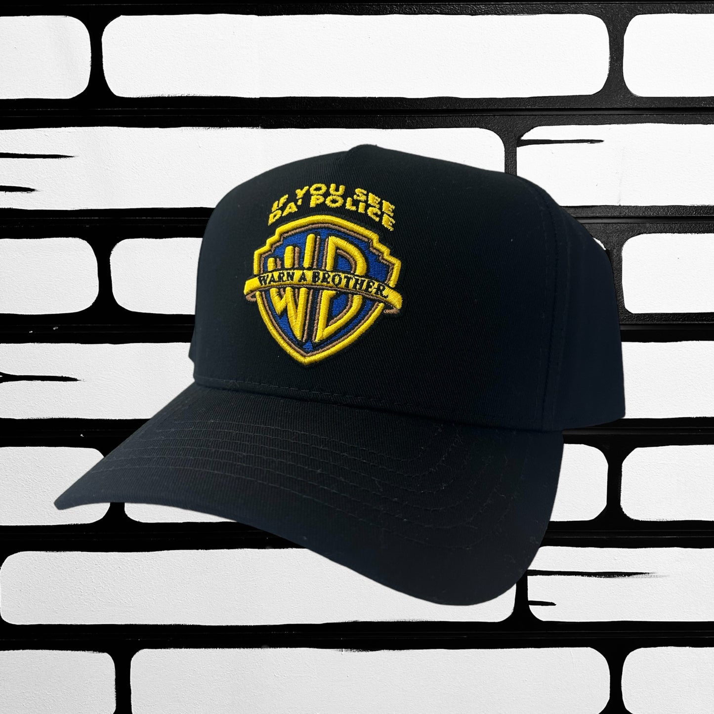 Warn a Brother Trucker Hat