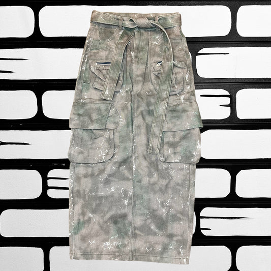 Camo Cargo Skirt