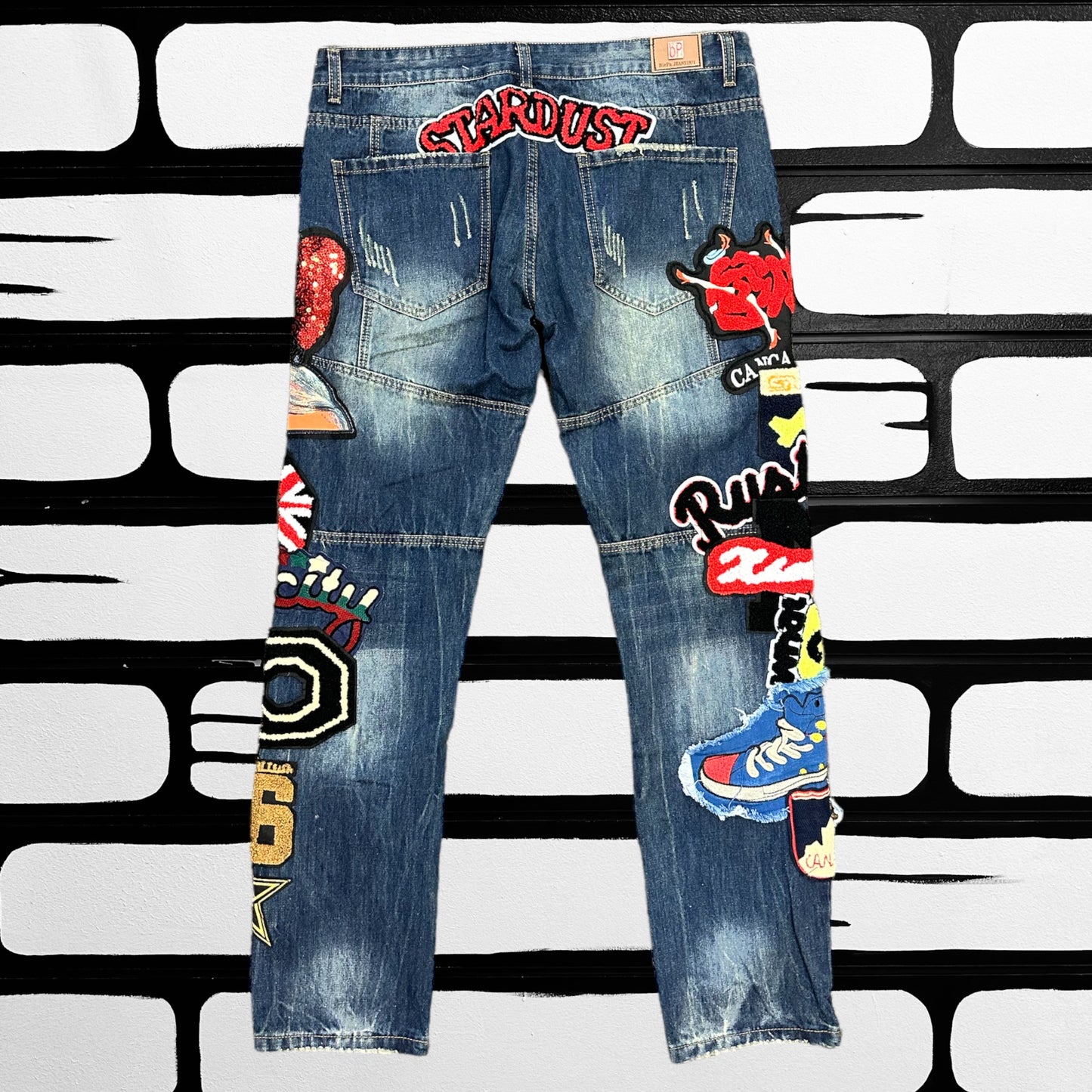 Jeans with Patches