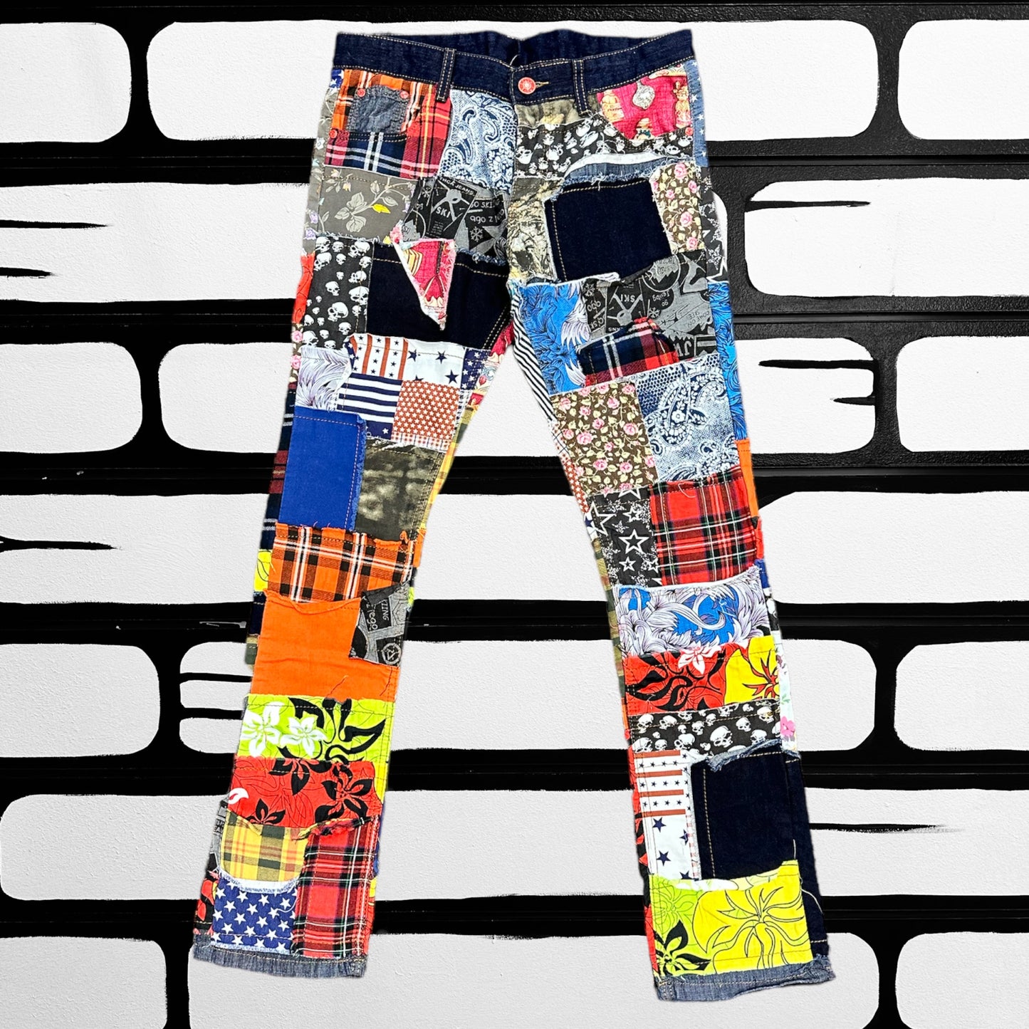 Patchwork Jeans