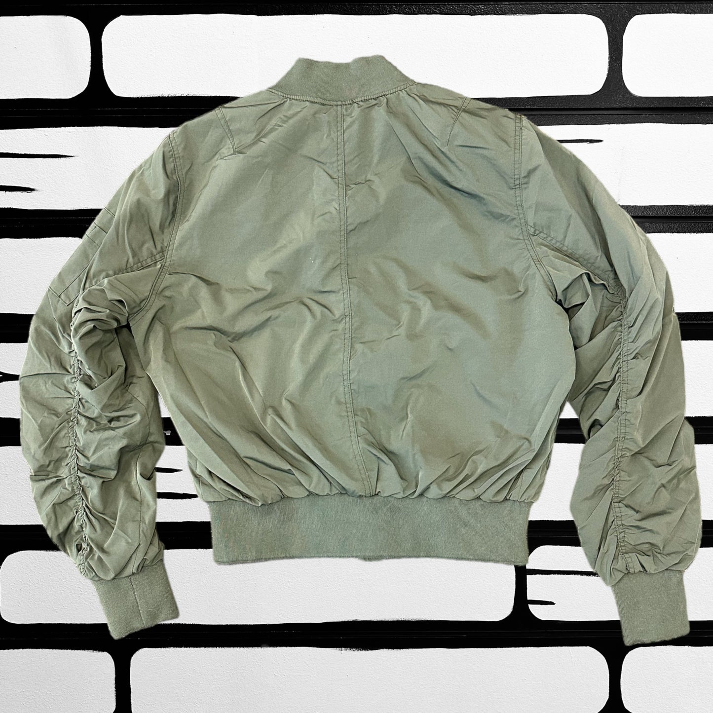 Olive Bomber Track Suit