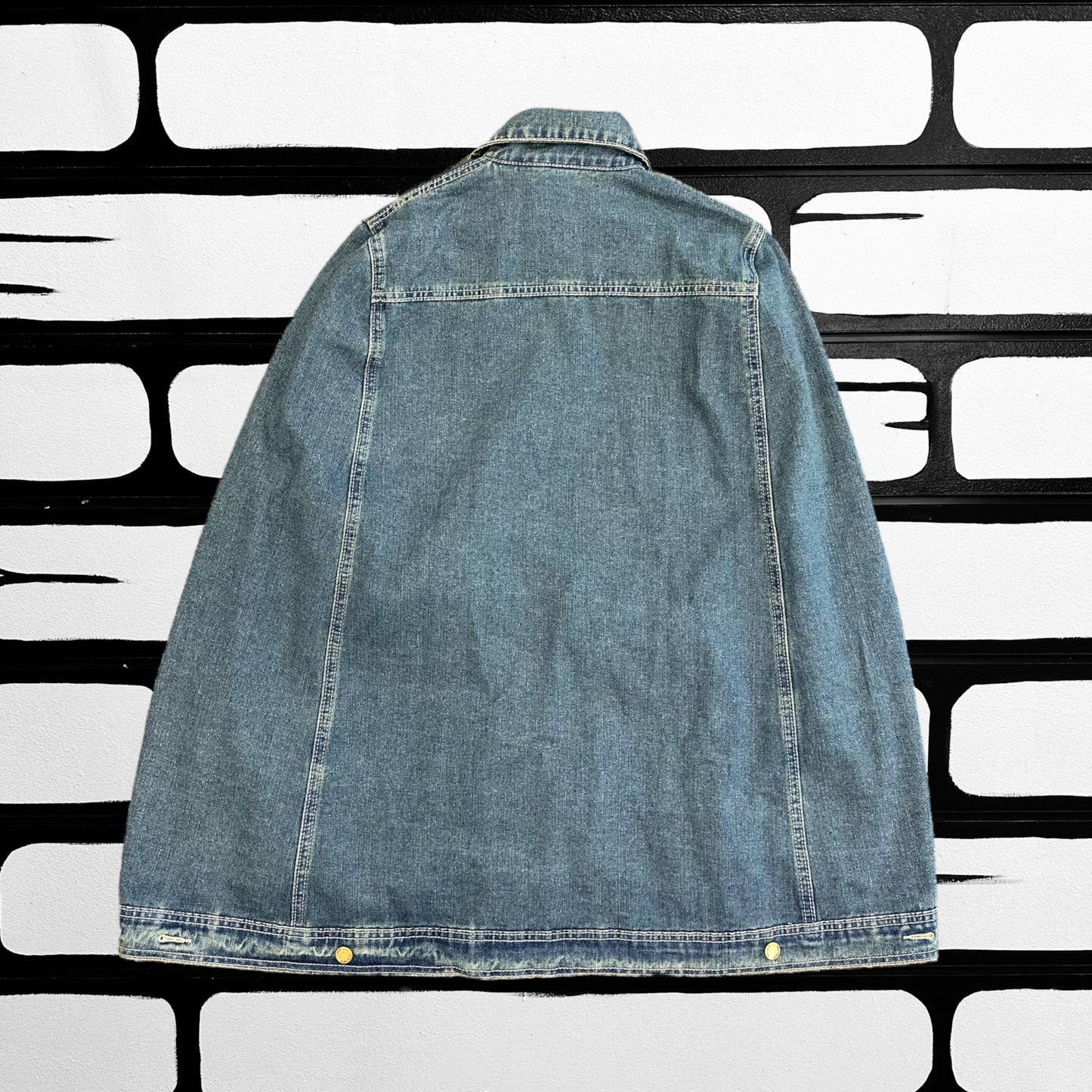 Denim Cape Jacket